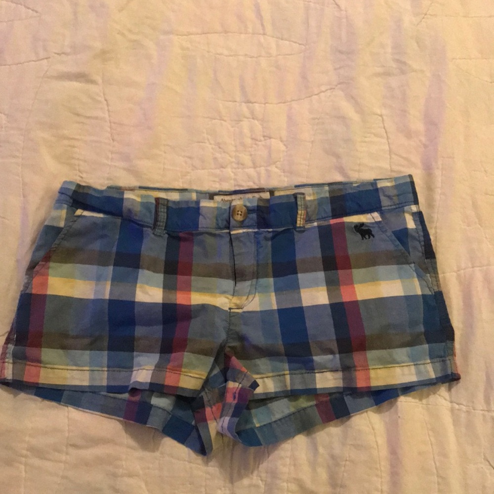 Plaid shorts